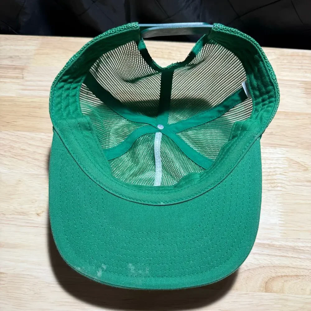 Spokesman Coffee green trucker hat